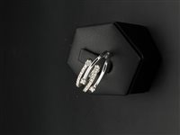 Anello Gioielleria Dossena  Donna in Oro bianco Diamante ANOR-141-253